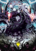 Image for Echo of Death's Wail Art Card (Gold-Stamped Signature) (55) (Kamigawa: Neon Dynasty) - Magic: The Gathering