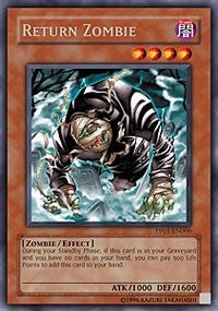 Image for Return Zombie (PP01-EN006) (PP01) - YuGiOh