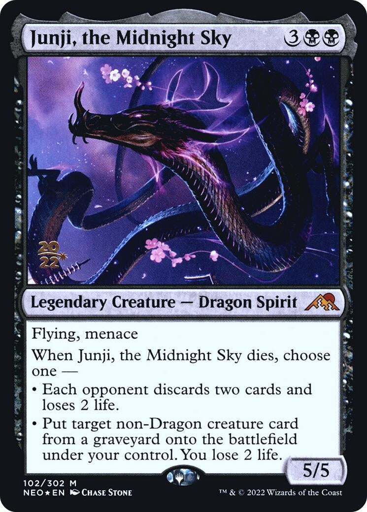 Image for Junji, the Midnight Sky (102) (Prerelease Cards) - Magic: The Gathering