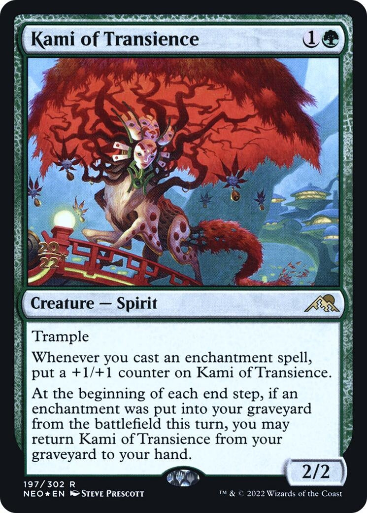 Image for Kami of Transience (197) (Prerelease Cards) - Magic: The Gathering