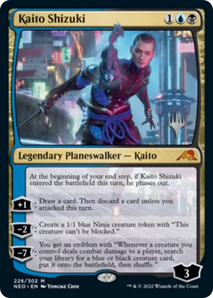Image for Kaito Shizuki (226) (Kamigawa: Neon Dynasty) - Magic: The Gathering