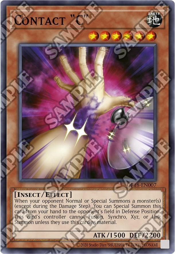 Image for Contact "C" (OP18-EN007) (OP18) - YuGiOh