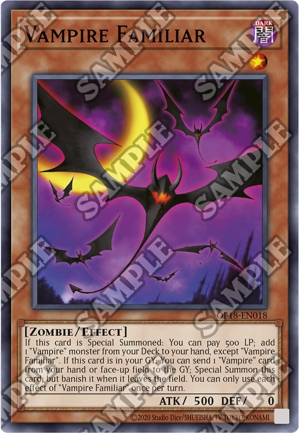 Image for Vampire Familiar (OP18-EN018) (OP18) - YuGiOh