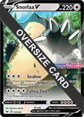 Image for Snorlax V (141/202) (PR) - Pokemon