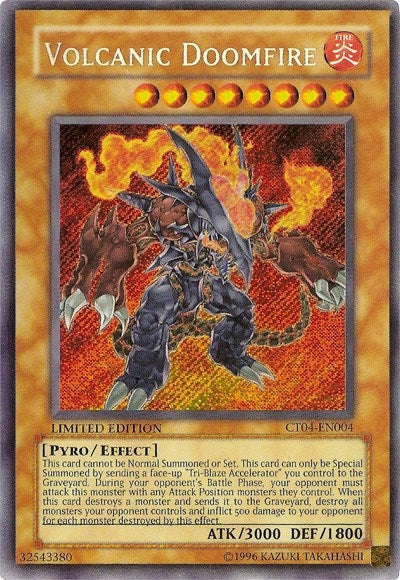 Image for Volcanic Doomfire (CT04-EN004) (CT04) - YuGiOh