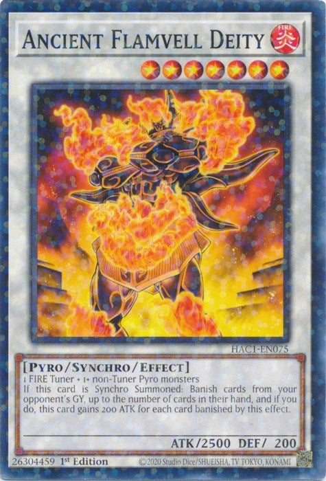 Ancient Flamvell Deity (Duel Terminal) (HAC1-EN075) (HAC1)