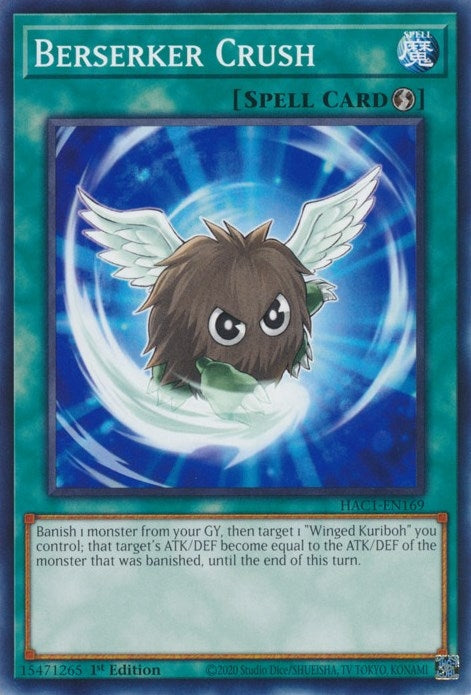 Image for Berserker Crush (HAC1-EN169) (HAC1) - YuGiOh