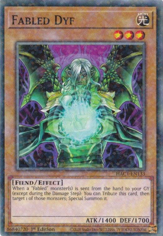 Fabled Dyf (Duel Terminal) (HAC1-EN133) (HAC1)