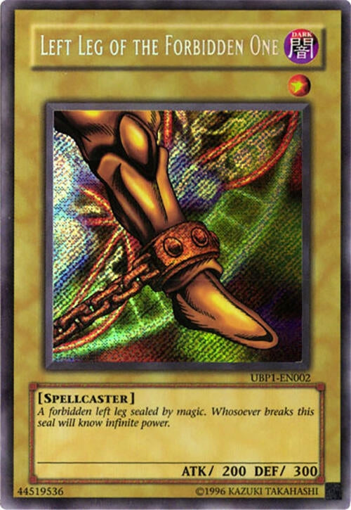 Image for Left Leg of the Forbidden One (UBP1-EN002) (UBP1) - YuGiOh
