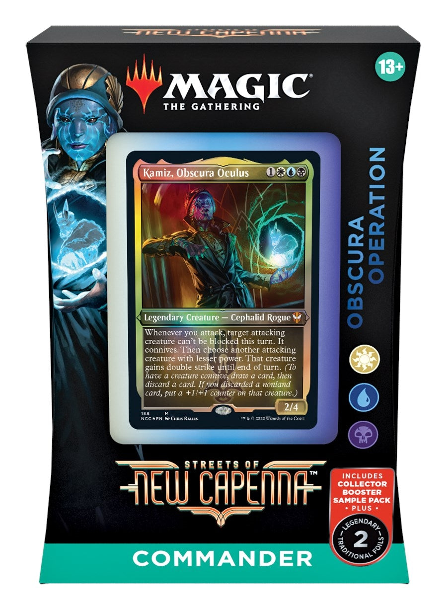 Image for Streets of New Capenna Commander Deck - Obscura Operation - Magic: The Gathering