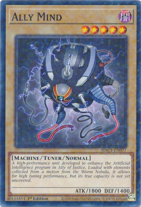 Ally Mind (Duel Terminal) (HAC1-EN077) (HAC1)