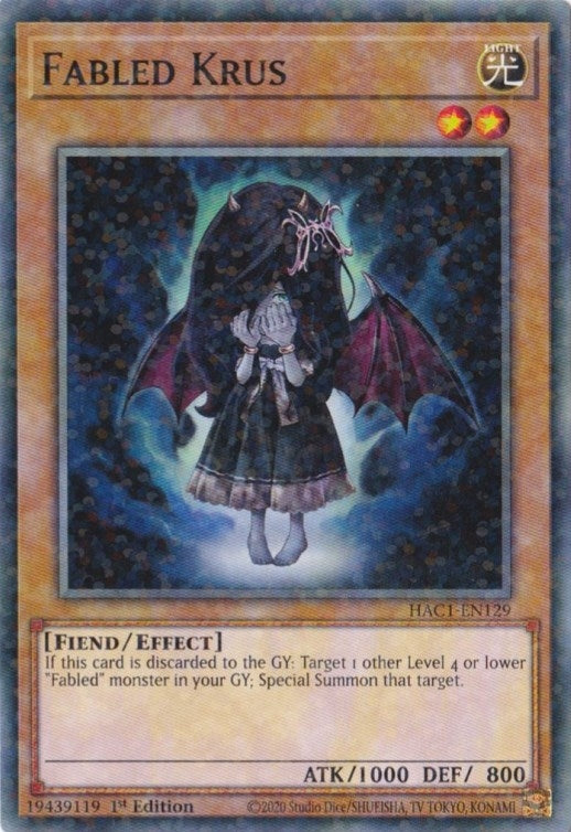 Fabled Krus (Duel Terminal) (HAC1-EN129) (HAC1)