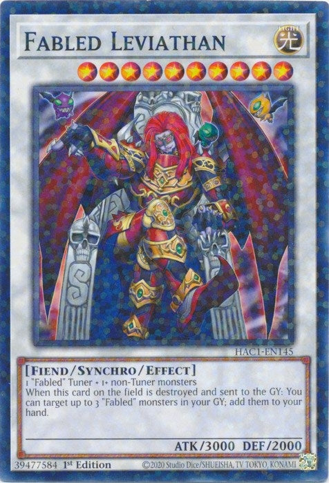 Fabled Leviathan (Duel Terminal) (HAC1-EN145) (HAC1)