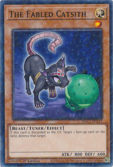 The Fabled Catsith (Duel Terminal) (HAC1-EN137) (HAC1)