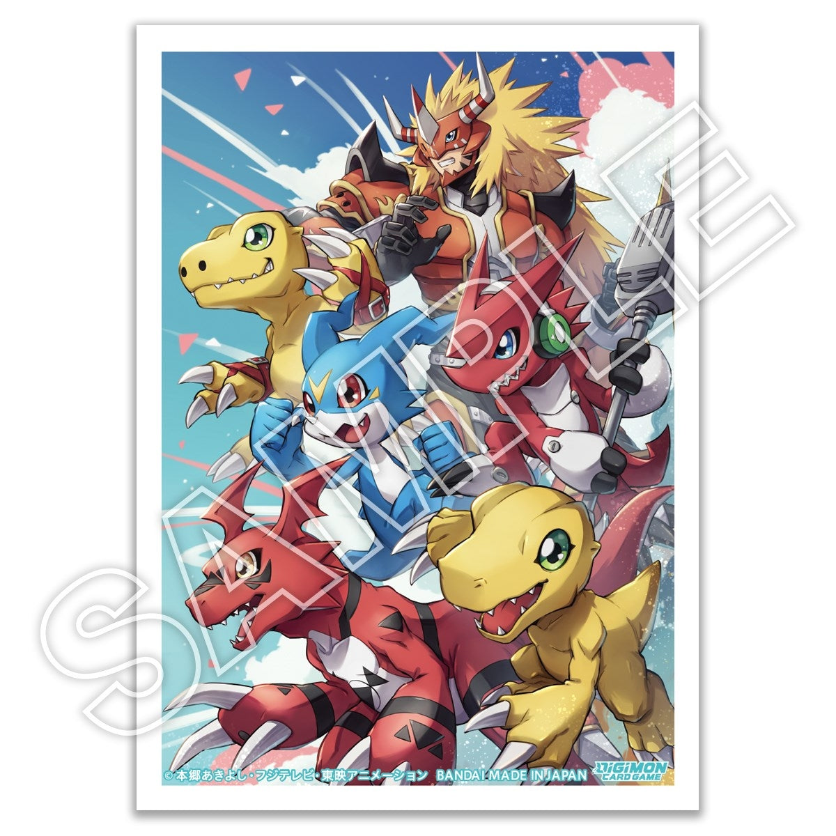 Image for Digimon Card Game Official Sleeves - Tamer's Evolution Box 2 (50-Pack) - Card Sleeves