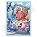 Image for Digimon Card Game Official Sleeves - Tamer's Evolution Box 2 Digi-Eggs (5-Pack) - Card Sleeves