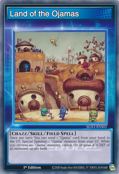 Image for Land of the Ojamas (SGX1-ENS03) - YuGiOh