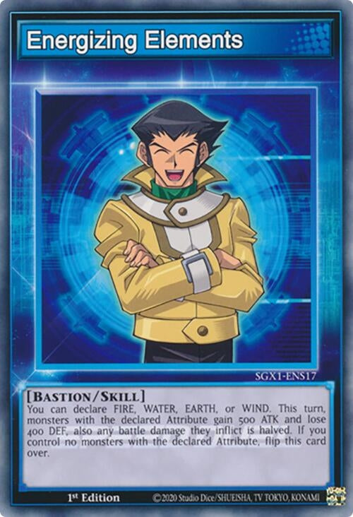 Image for Energizing Elements (SGX1-ENS17) - YuGiOh