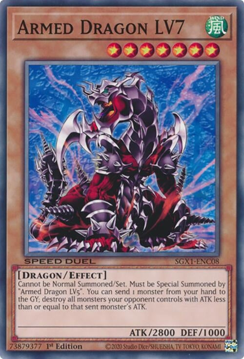 Image for Armed Dragon LV7 (SGX1-ENC08) - YuGiOh
