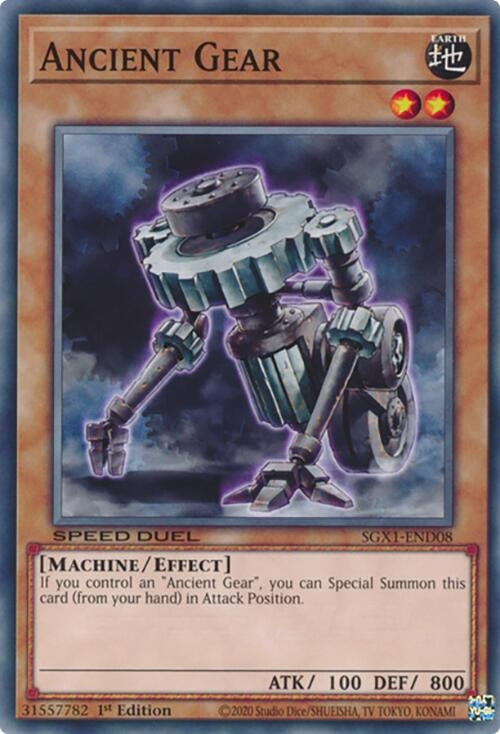 Image for Ancient Gear (SGX1-END08) - YuGiOh