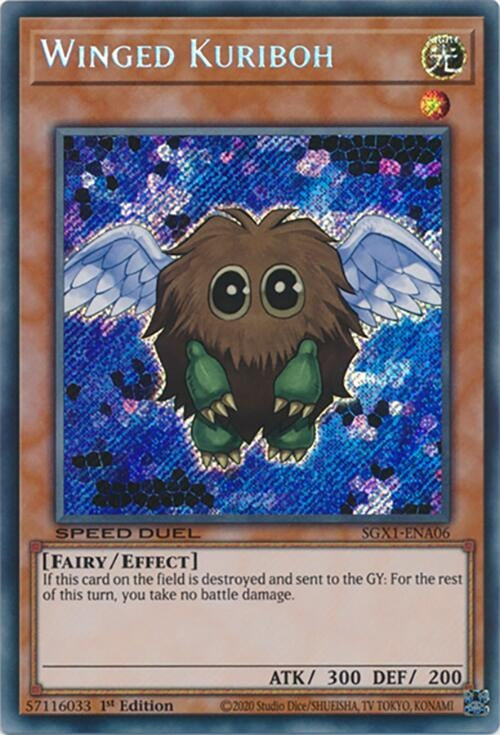 Image for Winged Kuriboh (Secret Rare) (SGX1-ENA06) - YuGiOh