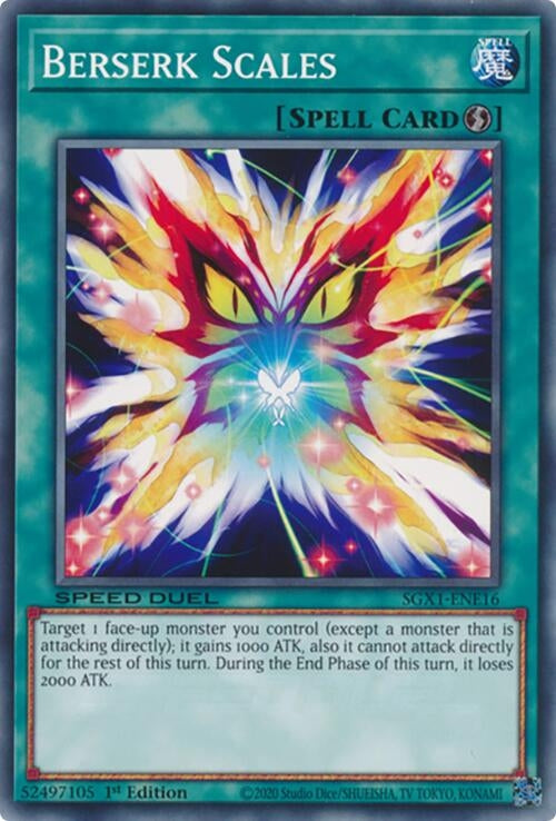 Image for Berserk Scales (SGX1-ENE16) - YuGiOh
