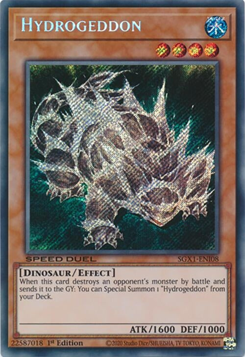 Image for Hydrogeddon (Secret Rare) (SGX1-ENI08) - YuGiOh
