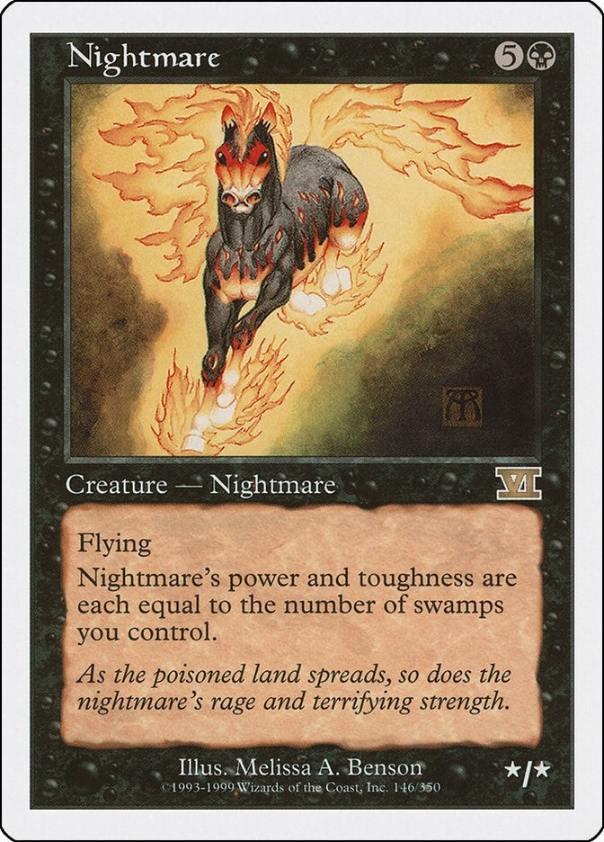 Image for Nightmare (146) (Classic Sixth Edition) - Magic: The Gathering
