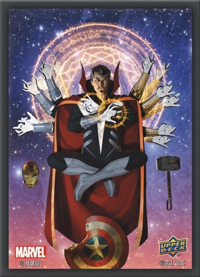 Image for Upper Deck Marvel Card Sleeves - Standard Matte - Dr. Strange (65-Pack) - Card Sleeves