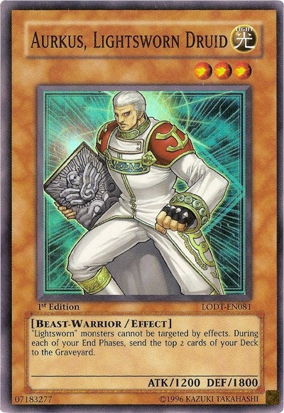 Image for Aurkus, Lightsworn Druid (LODT-EN081) (LODT) - YuGiOh