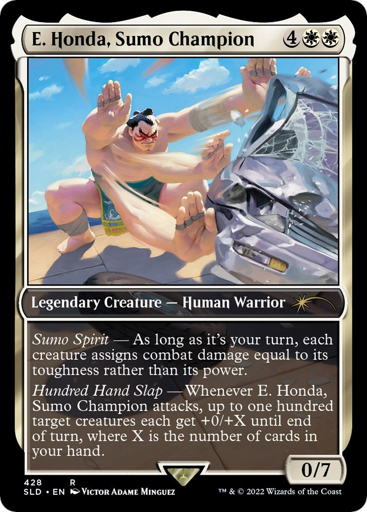 Image for E. Honda, Sumo Champion (428) (Secret Lair Drop Series) - Magic: The Gathering