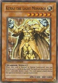 Image for Kuraz the Light Monarch (LODT-ENSE1) (Light of Destruction) - YuGiOh