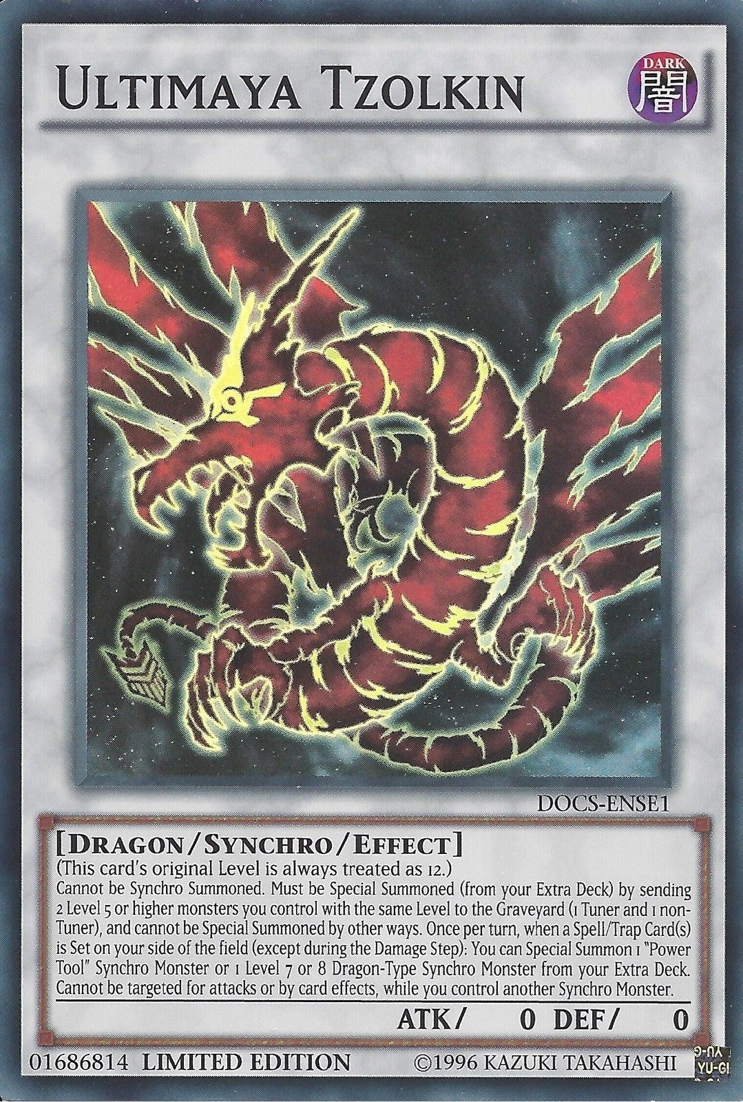 Image for Ultimaya Tzolkin (DOCS-ENSE1) (DOCS) - YuGiOh