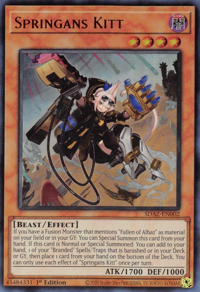 Image for Springans Kitt (SDAZ-EN002) (SDAZ) - YuGiOh