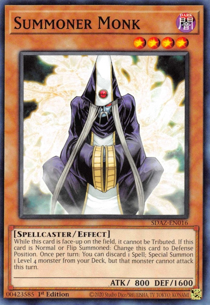 Image for Summoner Monk (SDAZ-EN016) (SDAZ) - YuGiOh