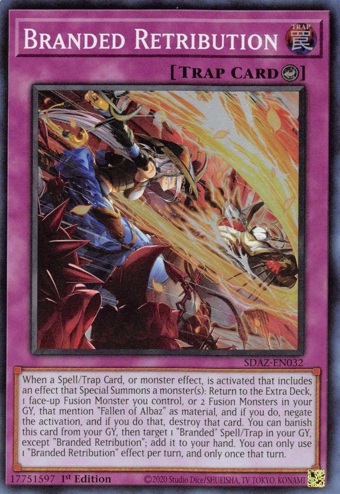 Image for Branded Retribution (SDAZ-EN032) (SDAZ) - YuGiOh