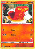 Image for Sizzlipede - 046/264 (#1 Cinderace Stamped) (046/264) (BA22) - Pokemon