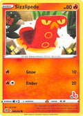 Image for Sizzlipede - 046/264 (#56 Cinderace Stamped) (046/264) (BA22) - Pokemon