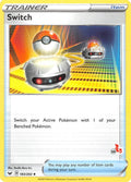 Image for Switch - 183/202 (#58 Cinderace Stamped) (183/202) (BA22) - Pokemon