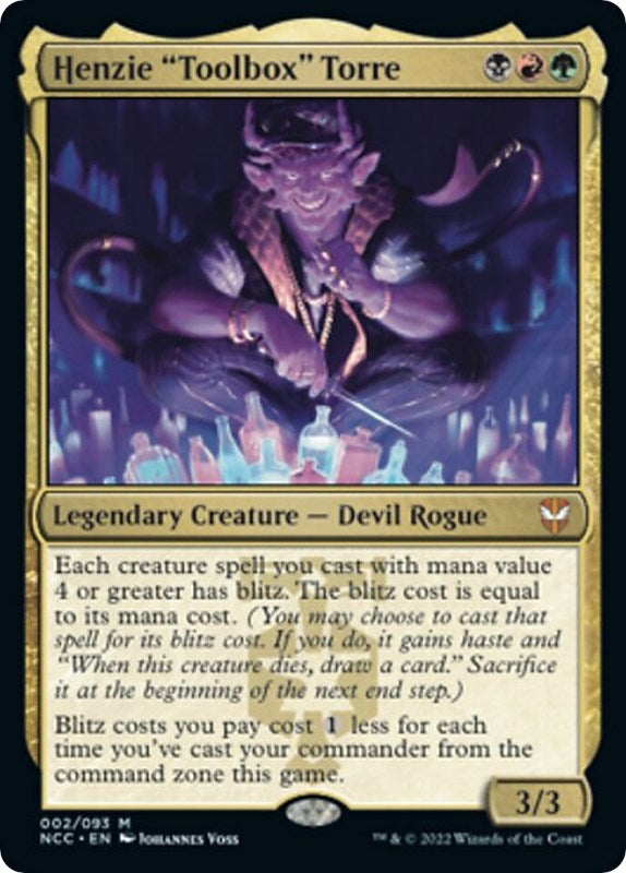 Image for Henzie "Toolbox" Torre (2) (Streets of New Capenna) - Magic: The Gathering