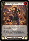 Image for Even Bigger Than That! (Red) - FAB058 (FAB058) (Flesh and Blood: Promo Cards) - Flesh and Blood TCG