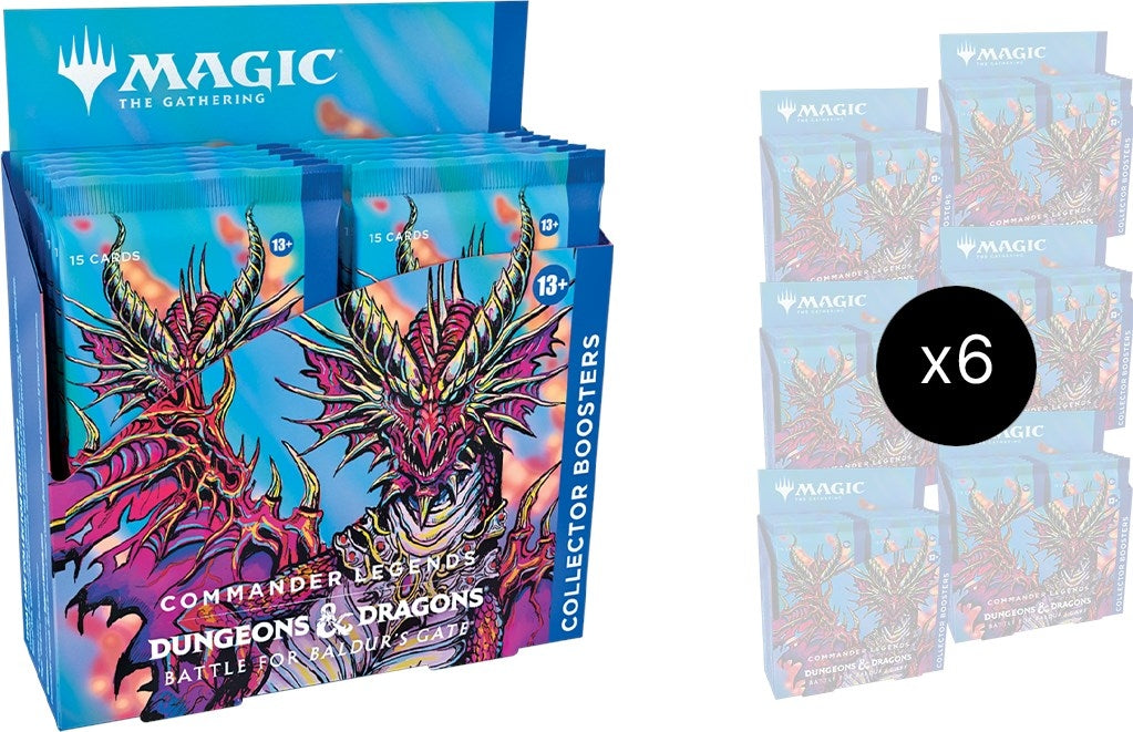 Image for Commander Legends: Battle for Baldur's Gate - Collector Booster Display Case - Magic: The Gathering