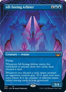 Image for All-Seeing Arbiter (Borderless) (286) (Streets of New Capenna) - Magic: The Gathering