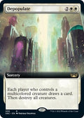 Image for Depopulate (Extended Art) (406) (Streets of New Capenna) - Magic: The Gathering
