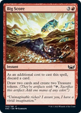 Image for Big Score (102) (Streets of New Capenna) - Magic: The Gathering