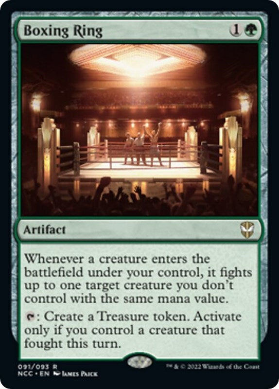 Image for Boxing Ring (91) (Streets of New Capenna) - Magic: The Gathering