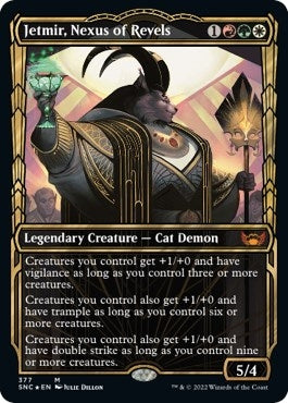 Image for Jetmir, Nexus of Revels (Gilded Foil) (377) (Streets of New Capenna) - Magic: The Gathering