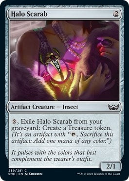 Image for Halo Scarab (239) (Streets of New Capenna) - Magic: The Gathering