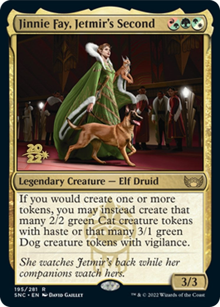 Image for Jinnie Fay, Jetmir's Second (195) (Prerelease Cards) - Magic: The Gathering