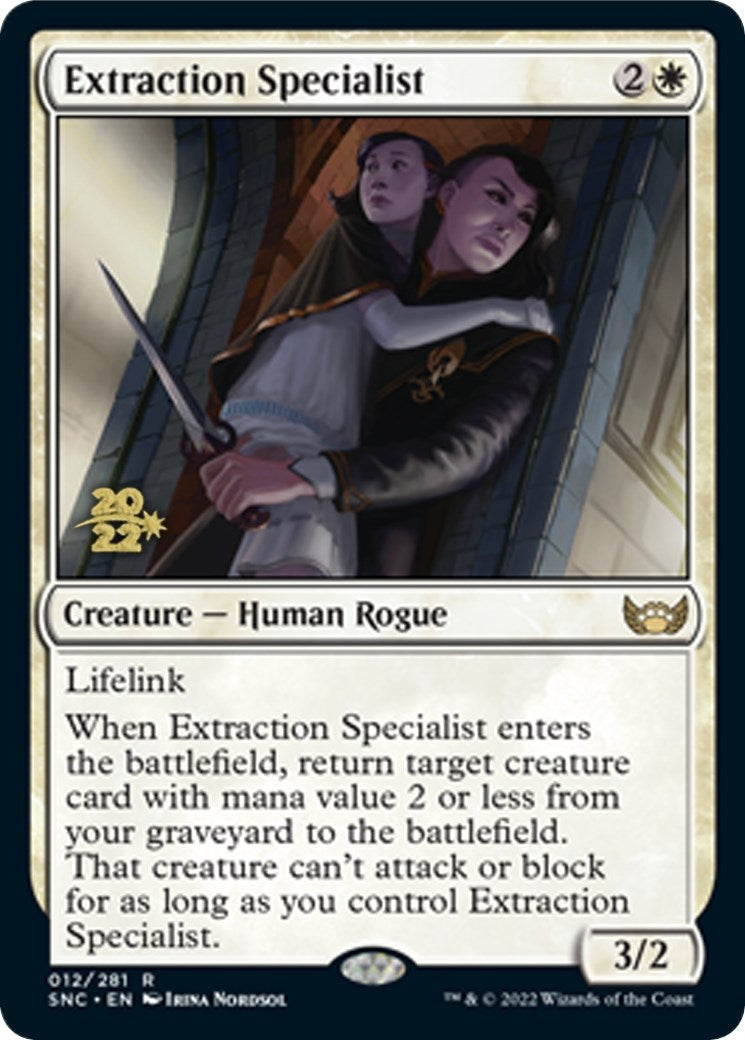 Image for Extraction Specialist (12) (Prerelease Cards) - Magic: The Gathering